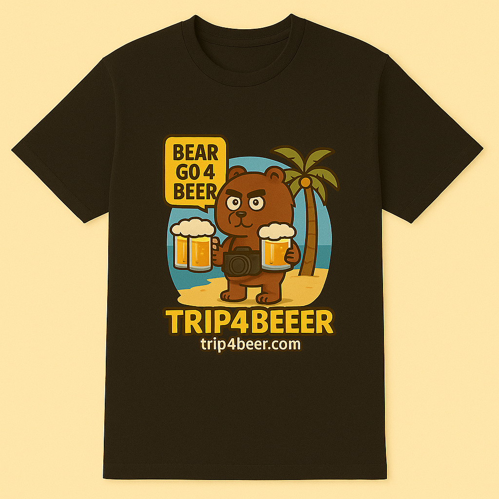 Black Trip4Beer T-shirt
